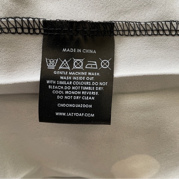 Lazy Oaf Happy Sad Kilt Skirt - Picture 6 of 7